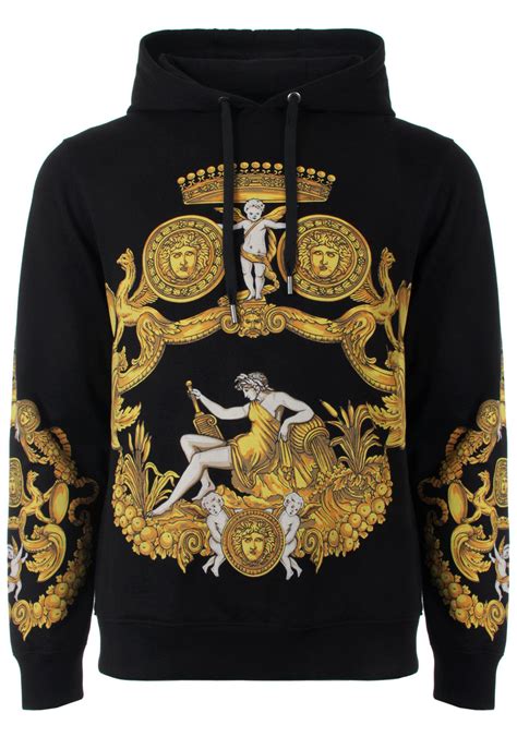 mens versace sweatshirt sale|versace hoodie men's sale.